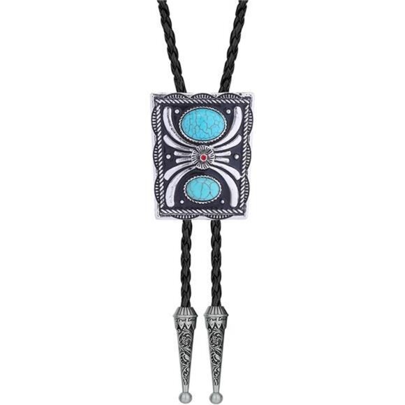 Western Bolo Tie for Men 07 - Picture 6 of 7